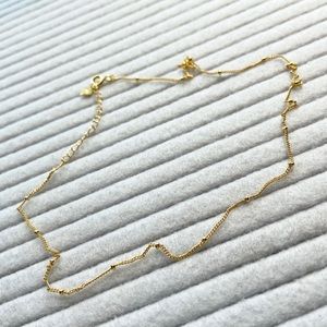 NEW Necklace Chain - Sterling Silver + 18kt Gold